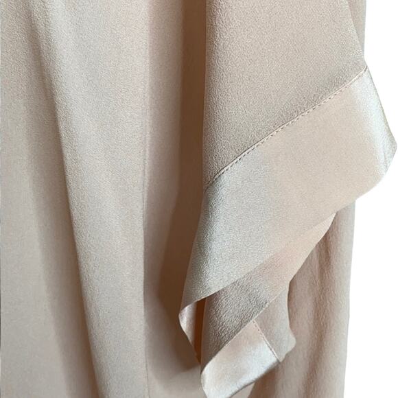 Eileen Fisher 100% Silk Scoop Neck Sheer Blouse XS - Picture 4 of 7